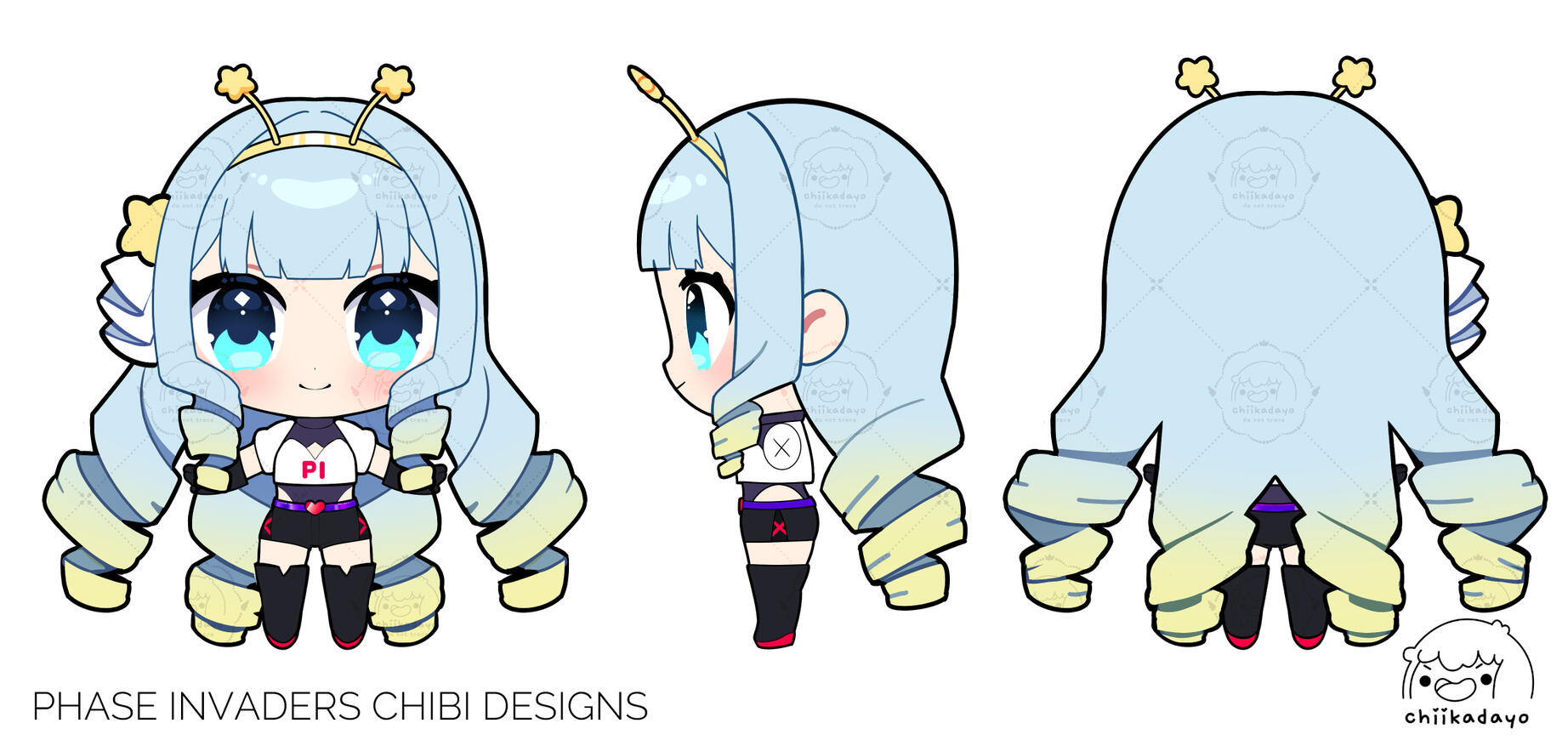 phase invaders chibi turnaround jelly