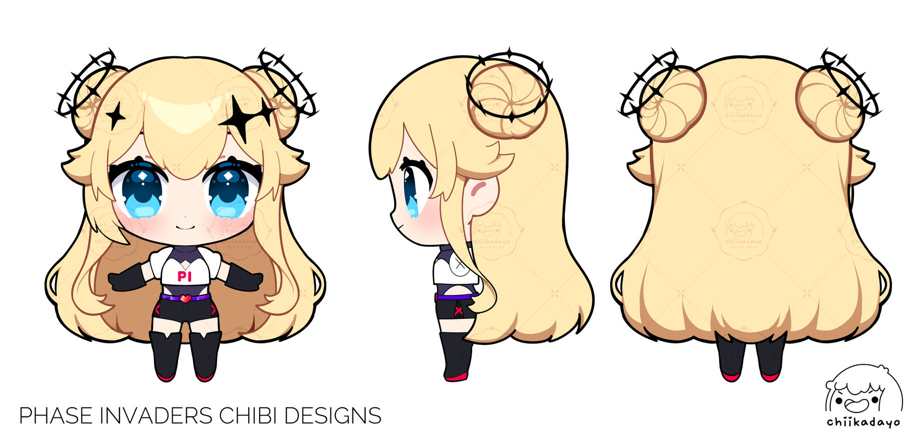 phase invaders chibi turnaround lumi