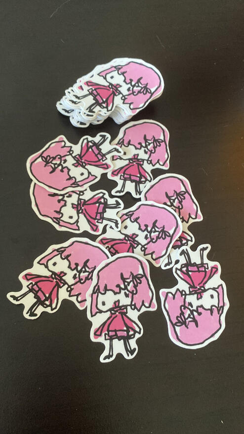 chaaka stickers