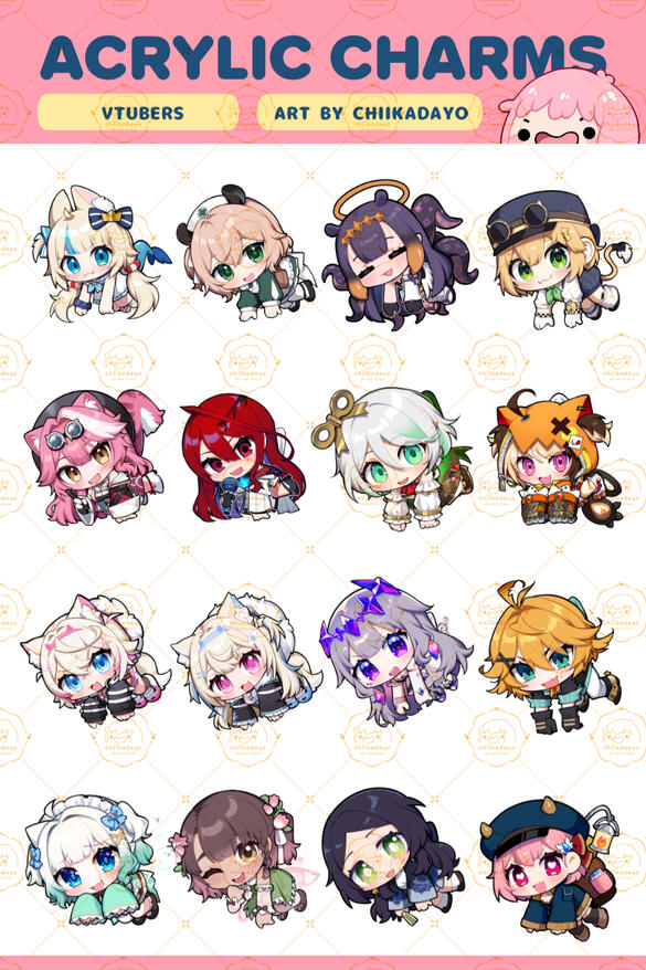 vtuber charms