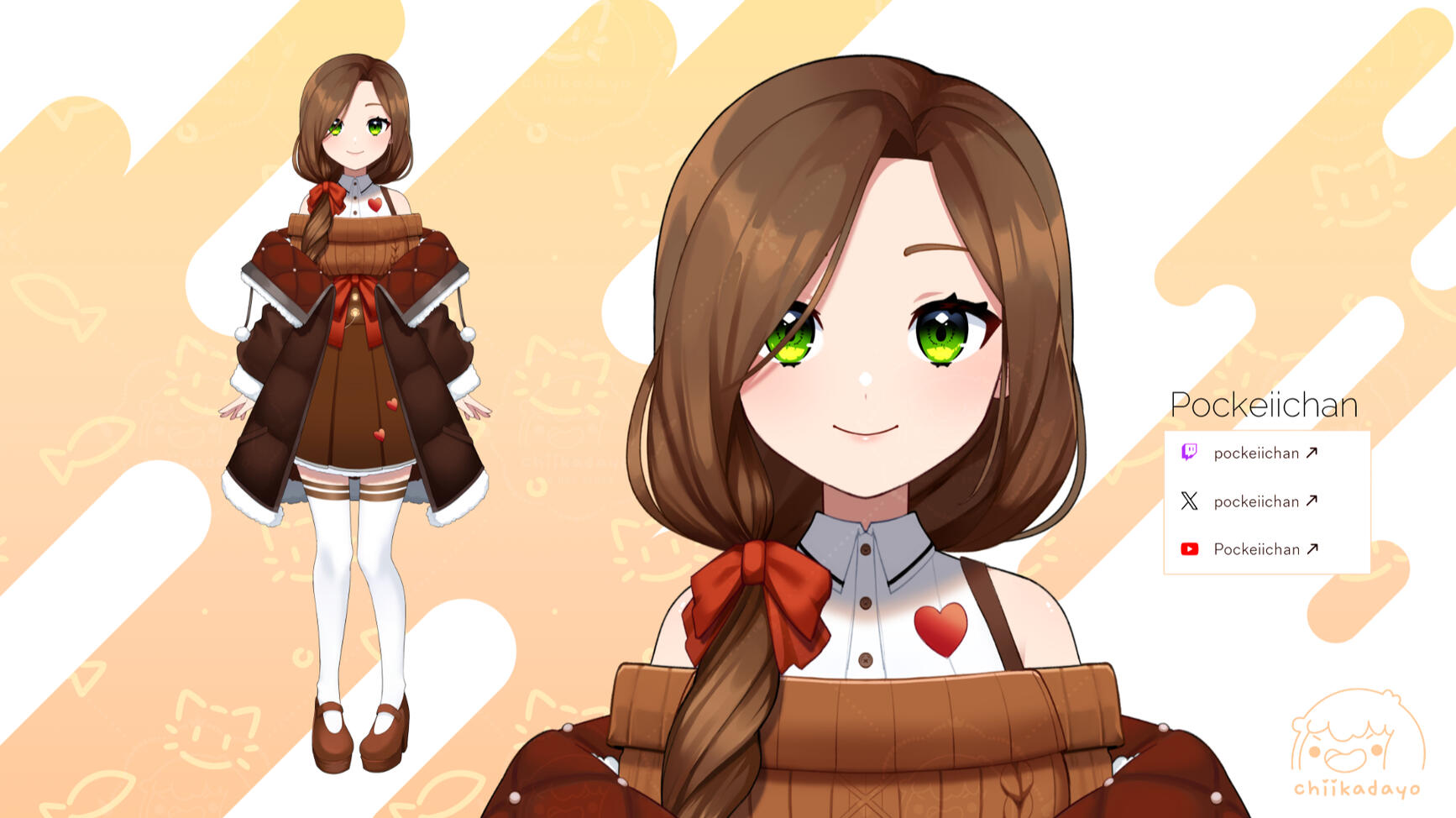 pockeiichan vtuber model