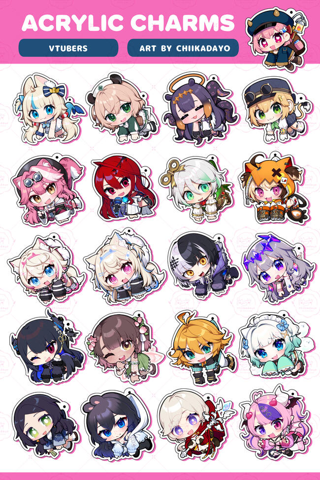 vtuber charms